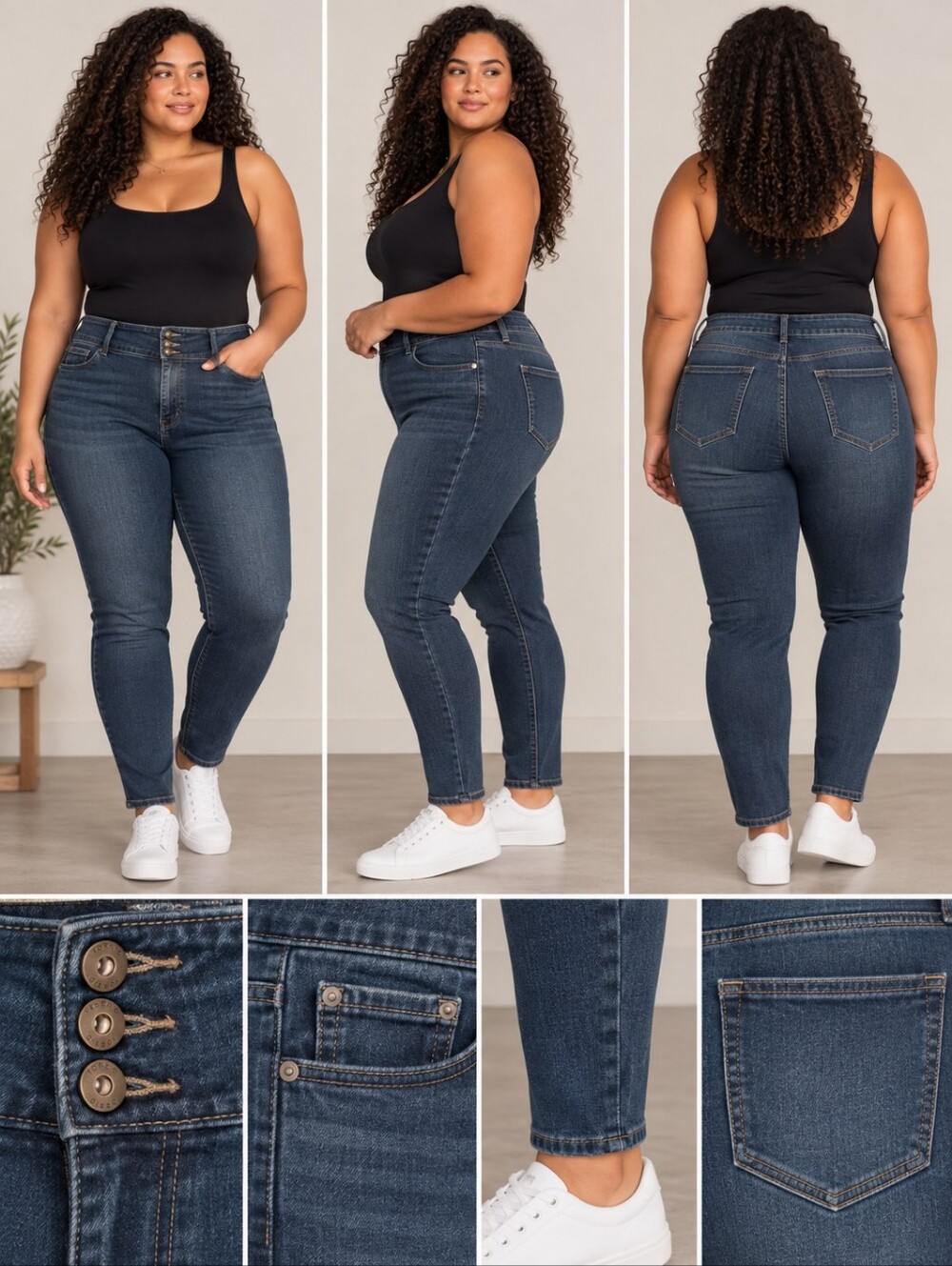 Torrid Size 20 Short Jegging Skinny Jeans – Triple Button Medium Wash